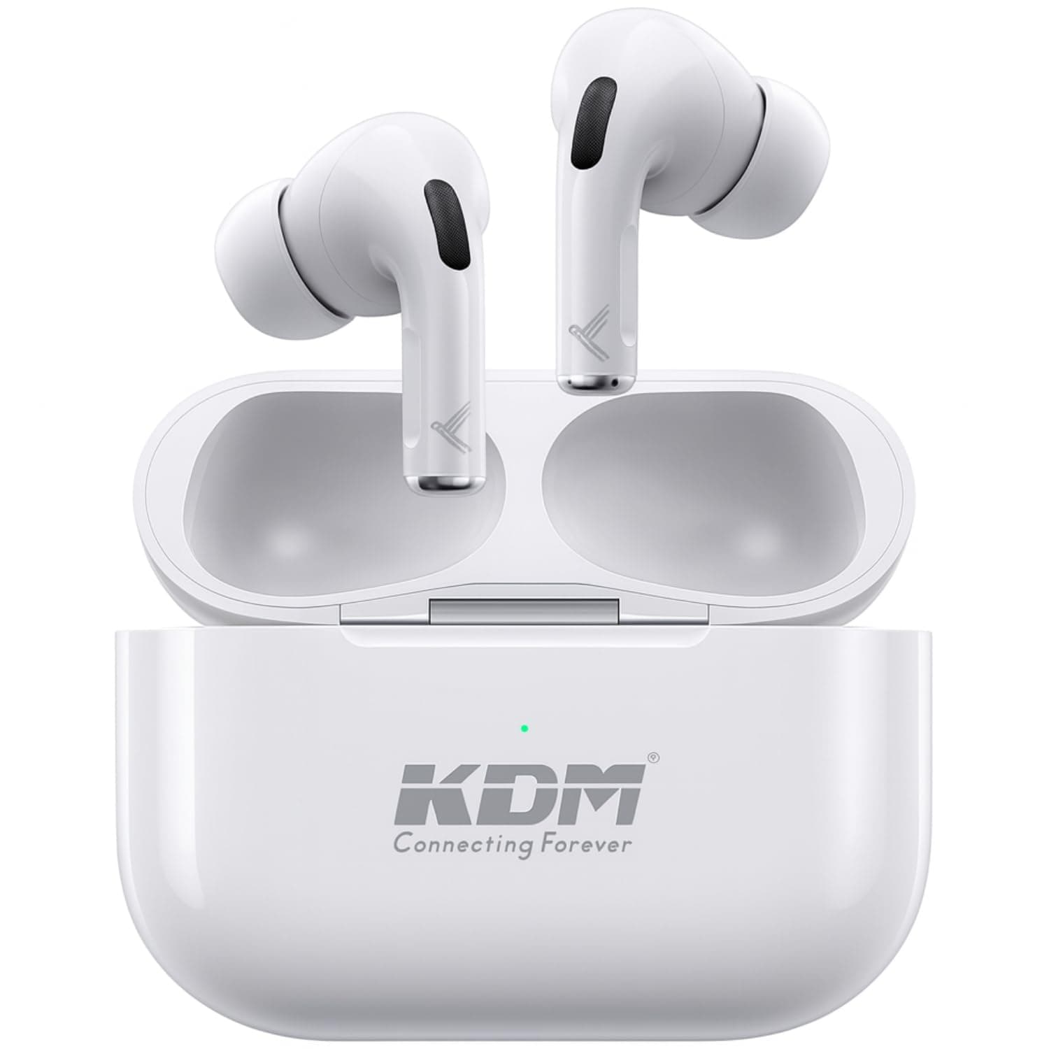 KDM A1 HOPPODS TWS, Wireless Earbuds, V5.4 BT, ENC Function, Upto 36 Hours, White