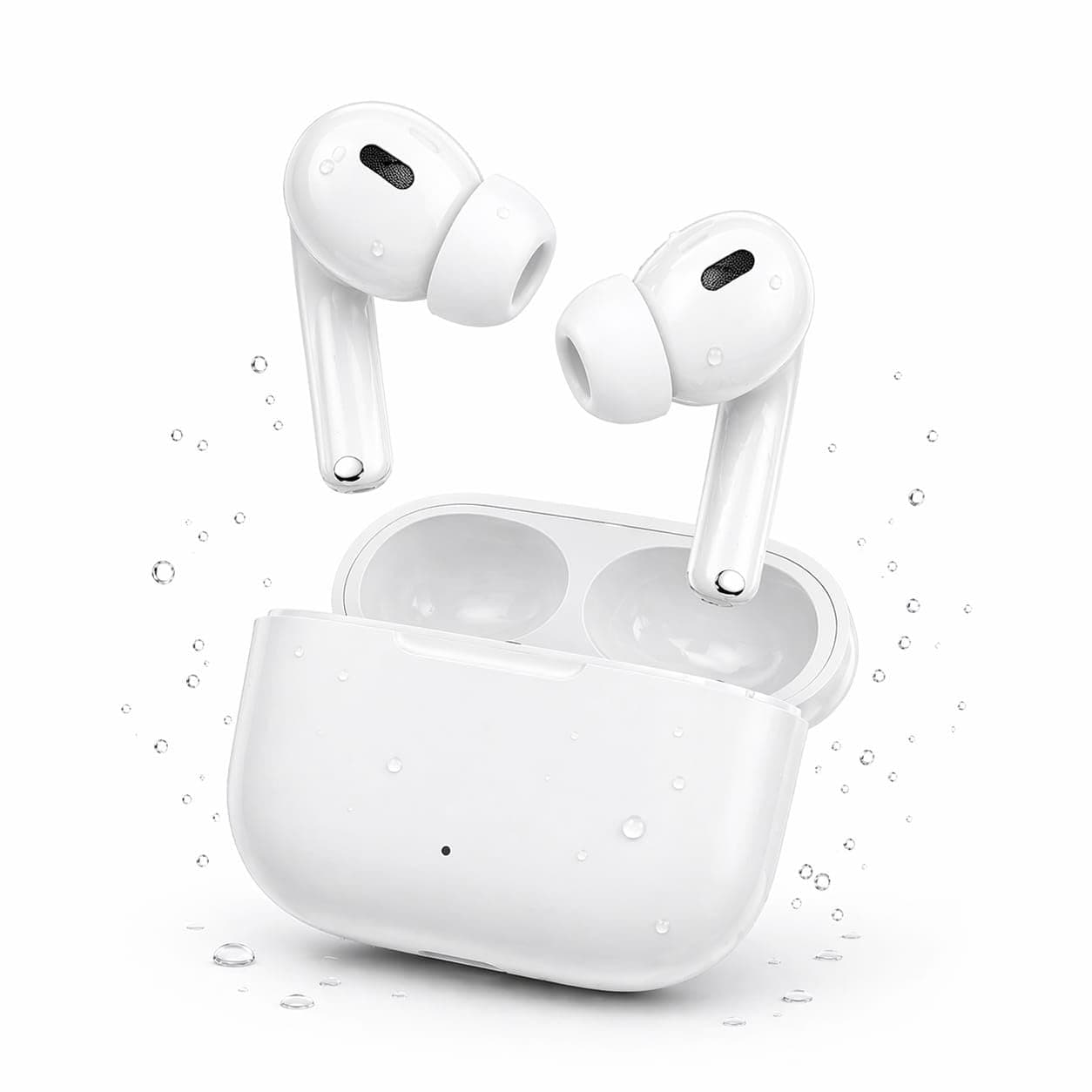 Wireless Bluetooth 5.3 Earbuds with Fast Pairing, ENC Mic, Hi-Fi Stereo Sound, Touch Control, Type-C Charging Case, IPX5 Waterproof, TWS Earphones for...