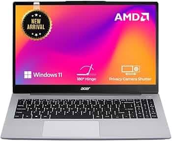 acer Aspire 3 AMD Ryzen 5 Hexa Core 7430U - (16 GB/512 GB SSD/Windows 11 Home, MS Office) A325-42 Thin and Light Laptop (15.6 Inch Full HD LED IPS Dis...