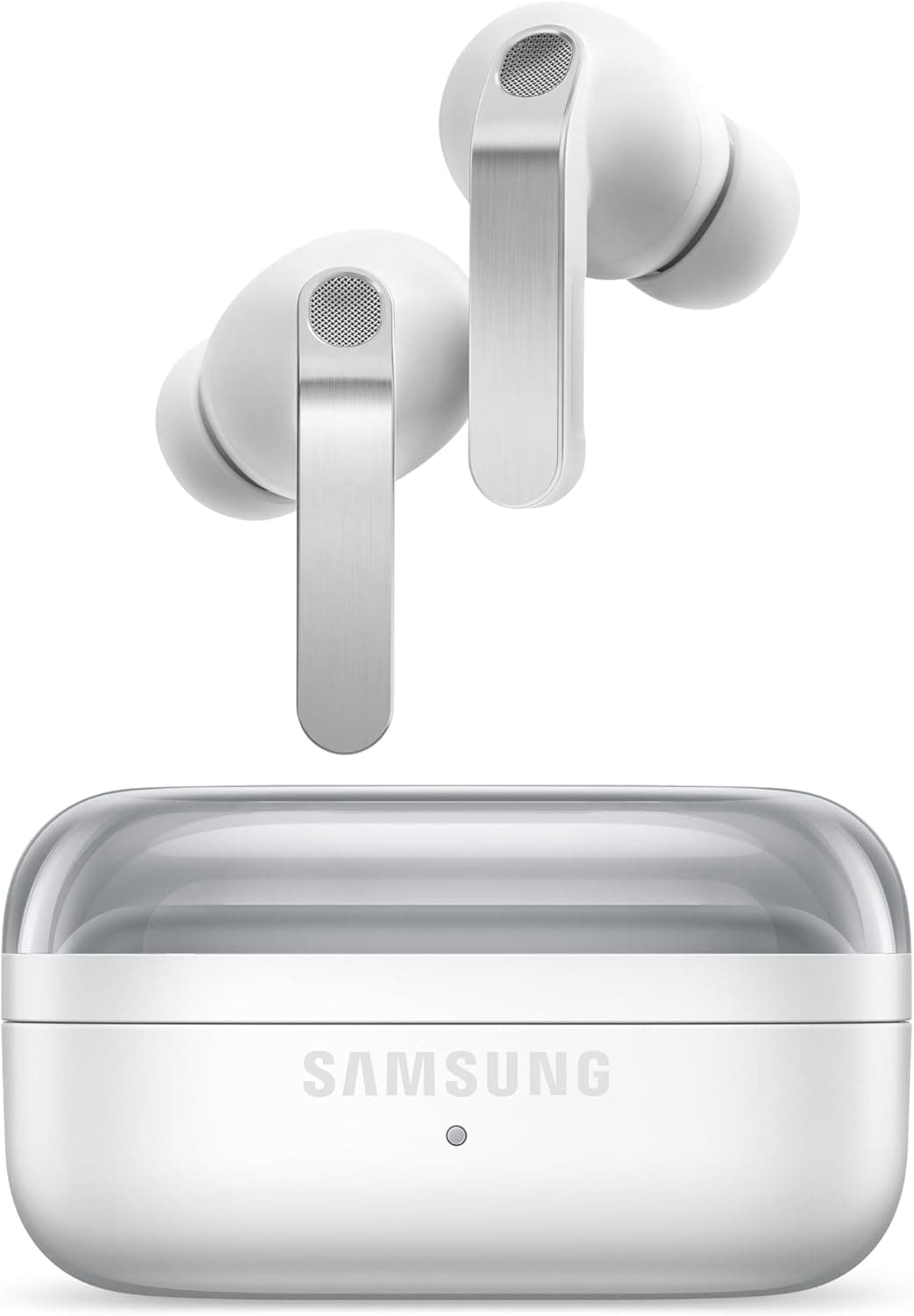 Samsung Galaxy Buds4 Pro (White) in-Ear Wireless Earbuds with Hi-Fi Audio | Adaptive ANC 2.0 and EQ 2.0 | 2-Way Speaker | 360-Audio | Voice Detect | L...