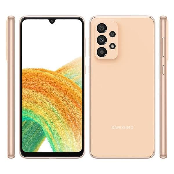 (Renewed) Samsung Galaxy A33 5G Orange, 8GB RAM, 128GB Storage