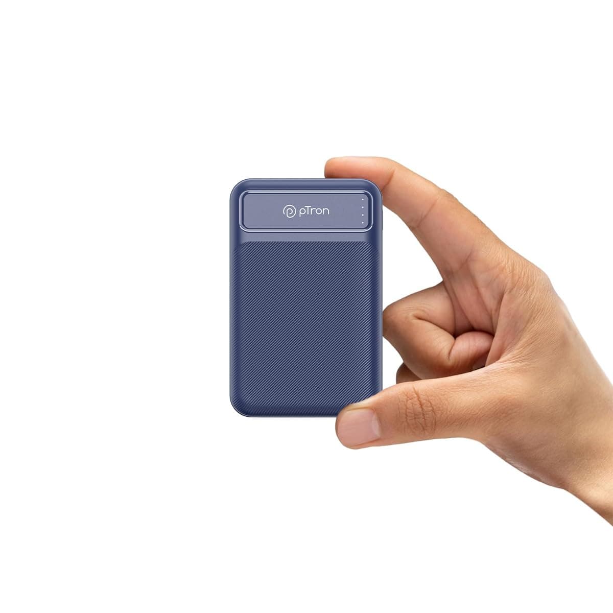 pTron Dynamo Spark 10000mAh 22.5W Nano Power Bank, Compact Size Fast Charging, Supports VOOC/Wrap/Dash USB Charging, 20W PD Fast Charging, 3 Output Po...