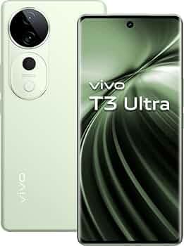 vivo T3 Ultra 5G (Frost Green, 8GB RAM+ 128GB Storage) | MediaTek Dimensity 9200+ Processor | AMOLED Display | Dual SIM | 5500mAh Battery