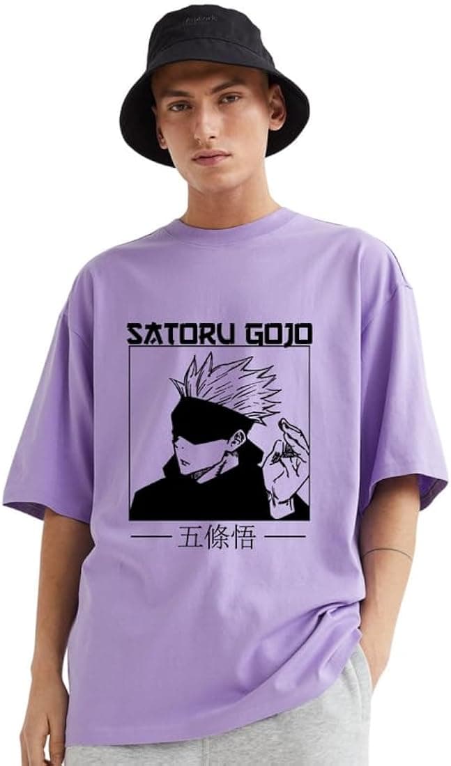 TBS x Satoru Gojo Oversized Tshirt Lavender