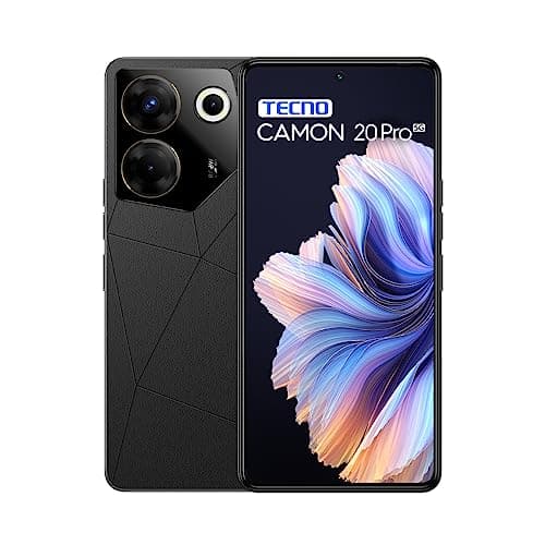 (Renewed) Tecno Camon 20 Pro 5G (Dark Welkin, 8GB RAM,256GB Storage)| India's 1st MediaTek Dimensity 8050 Processor | 16GB Expandable RAM | 64MP RGBW(G+P) OIS Rear Camera|6.67 FHD+ Big AMOLED Screen