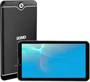 DOMO Slate S3 OS4 3G Tablet, 7 inch Display, 1GB RAM, 8GB ROM, Dual SIM Slot, Calling, GPS, CPU, Bluetooth (Black)