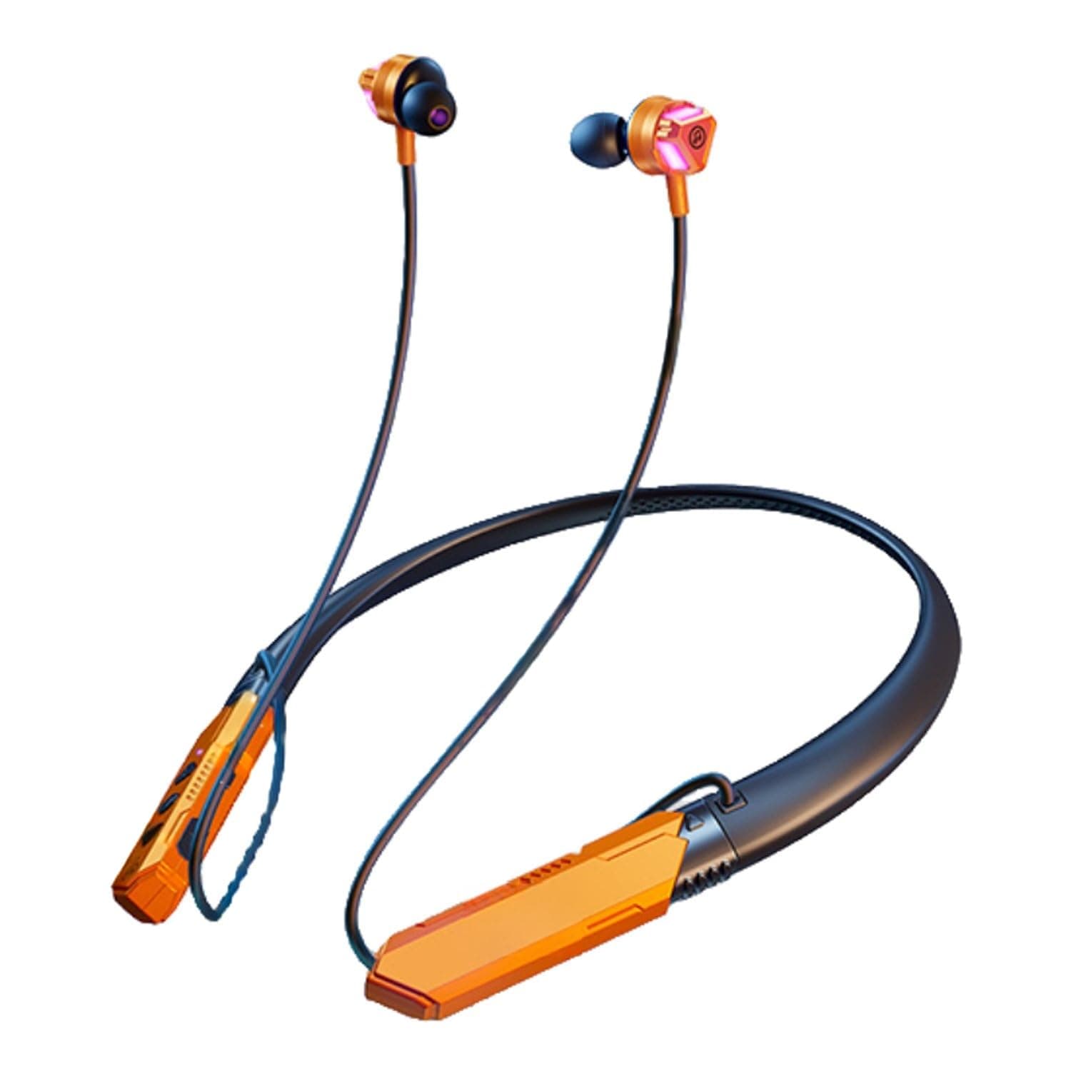 iFAST GM-1 Bluetooth Wireless Neckband Earphone with Intelligent Noise Reduction | HD Call Stereo Bass | Up to 90 Hours Music Playtime |Magnetic Earbu...