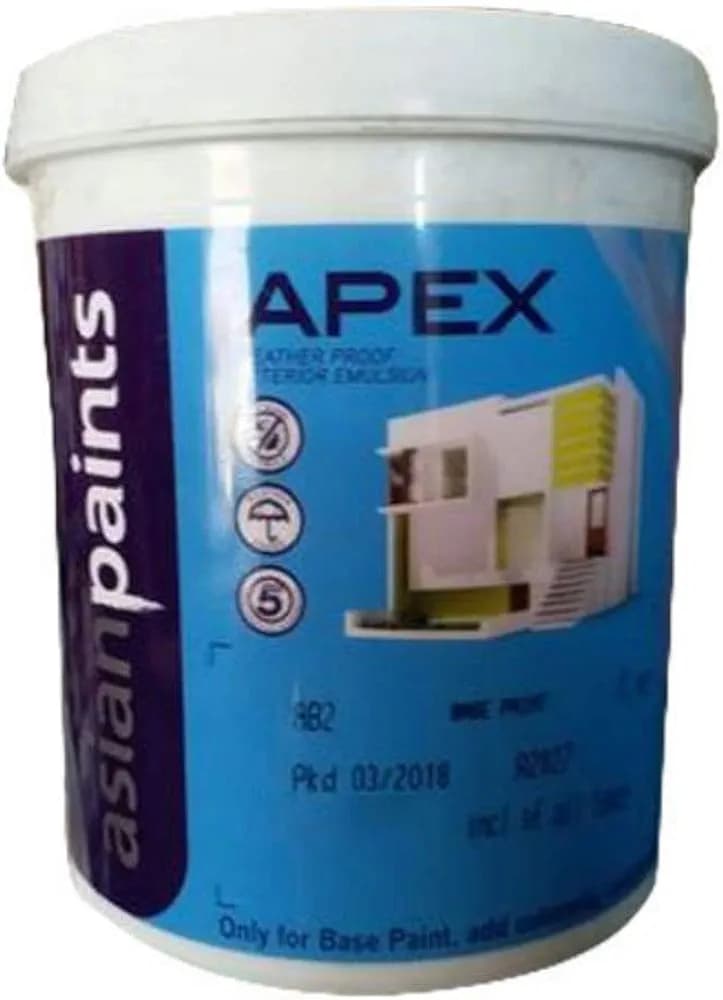Asian Paint Apex Weather Proof Exterior Emulsion 20LTR (White)