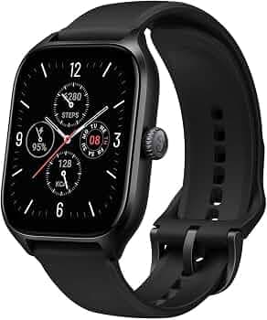 (Refurbished) Amazfit GTS 4 Smart Watch with 1.75 AMOLED Display, Bluetooth Calling, Alexa Built-in, SpO2, Accurate GPS Tracking Fitness Sports Watch ...