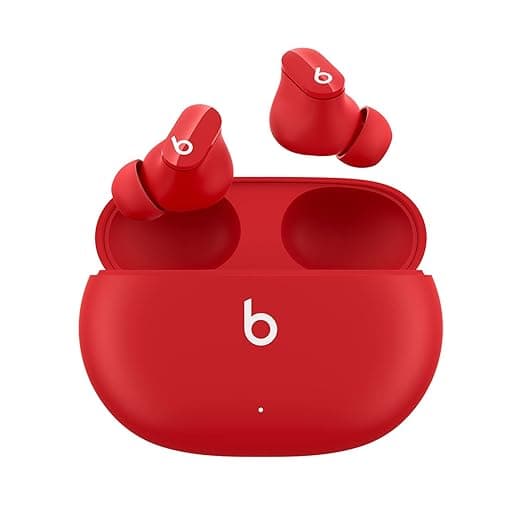 Beats Studio Buds Bluetooth Truly Wireless in Ear Earbuds with Mic (Red) In-Ear