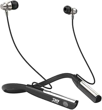 RD M-160 Bluetooth Wireless in Ear Neckband Dual Battery168 Hours Playtime 84+84 Hours, 13mm Drivers, Type C ASAP Charging, Bluetooth V5.0 Gaming Earp...