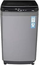 Voltas Beko 6.2 kg Fully-Automatic Top Loading Washing Machine, Monsoon Dry (WTL62UPGB, Gray)