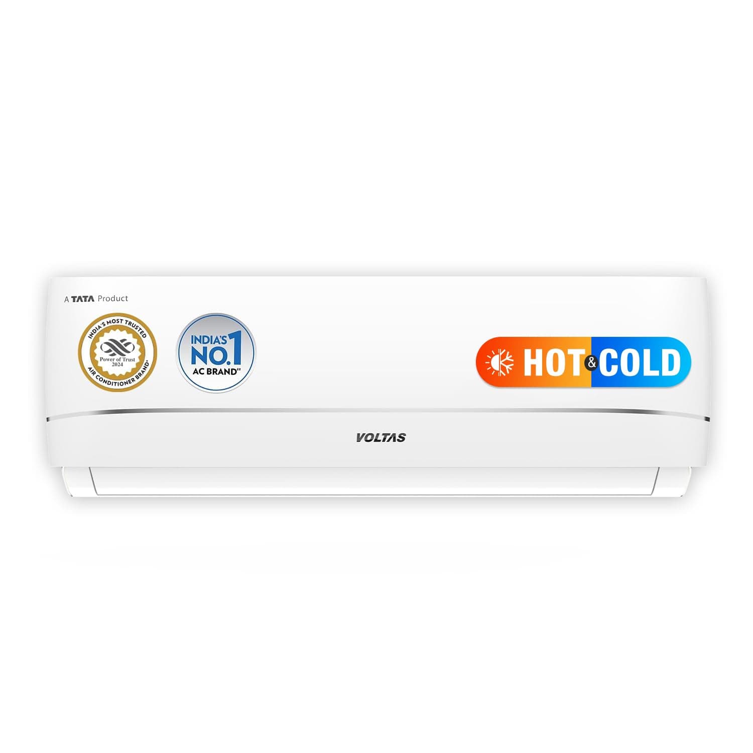 Voltas 1.5 ton, 3 Star, Hot & Cold Inverter Split AC (Copper, 4-in-1 Adjustable Mode, Anti Fungi Technology, Voltas SAC 183VH Vectra Zenith Silver)