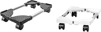 CALANDIS Computer Tower Holder Desktop Stand Adjustable Case Stand Accessory Black