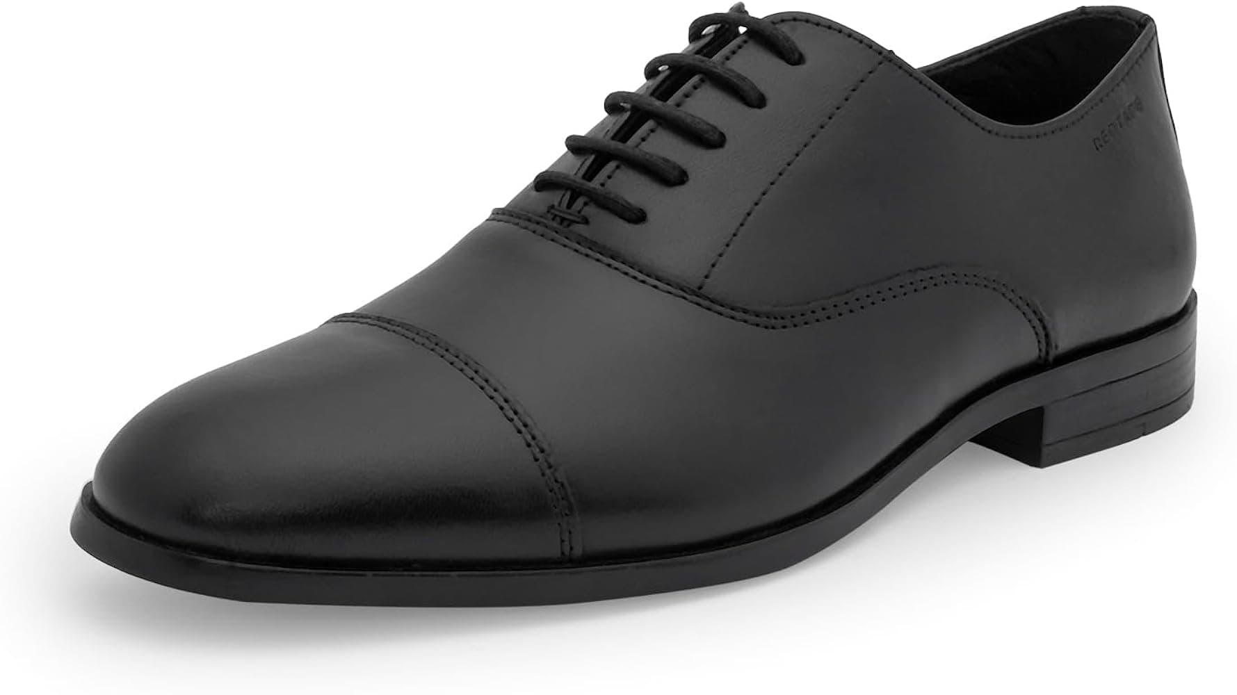 Red Tape Formal Oxford Shoes for Men |Refined Round-Toe Shaped Real Leather Shoes with Low-cut Pattern