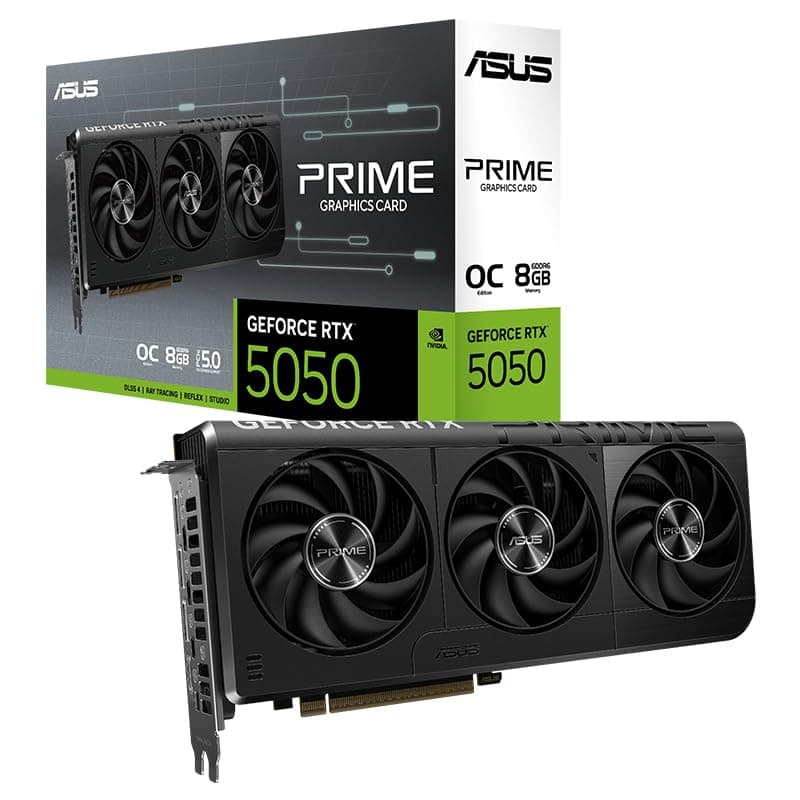 ASUS PRIME GeForce RTX 5050 8GB GDDR6 OC Edition PRIME-RTX5050-O8G Domestic Authorized Dealer