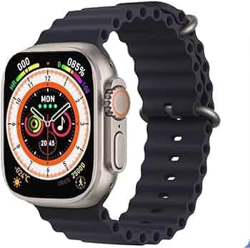 Oye Electro Premium S8 Ultra Smart Watch 4G Sim Card, AMOLED Display with Bluetooth Calling, and All Your Favorite Apps with Band (1 GB RAM + 16GB Mem...