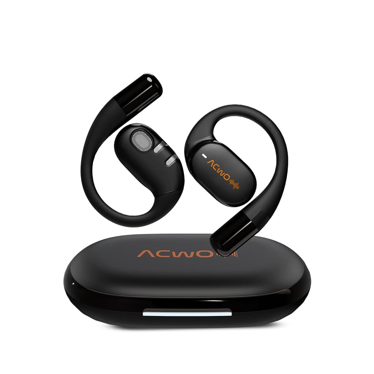 ACwO DwOTS Sense OWS Earphones | Situational Awareness | 14.2mm Titanium Drivers | 65 Hours Playback | BT V5.4 | Secure Fit | 4 Mics with ENC | 40ms L...