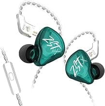 Sprugal KZ ZST X Hybrid 1BA+1DD in Ear Monitor Earbuds Balance Armature with Dynamic in-Ear Earphone Headphones HiFi Headset || with Mic