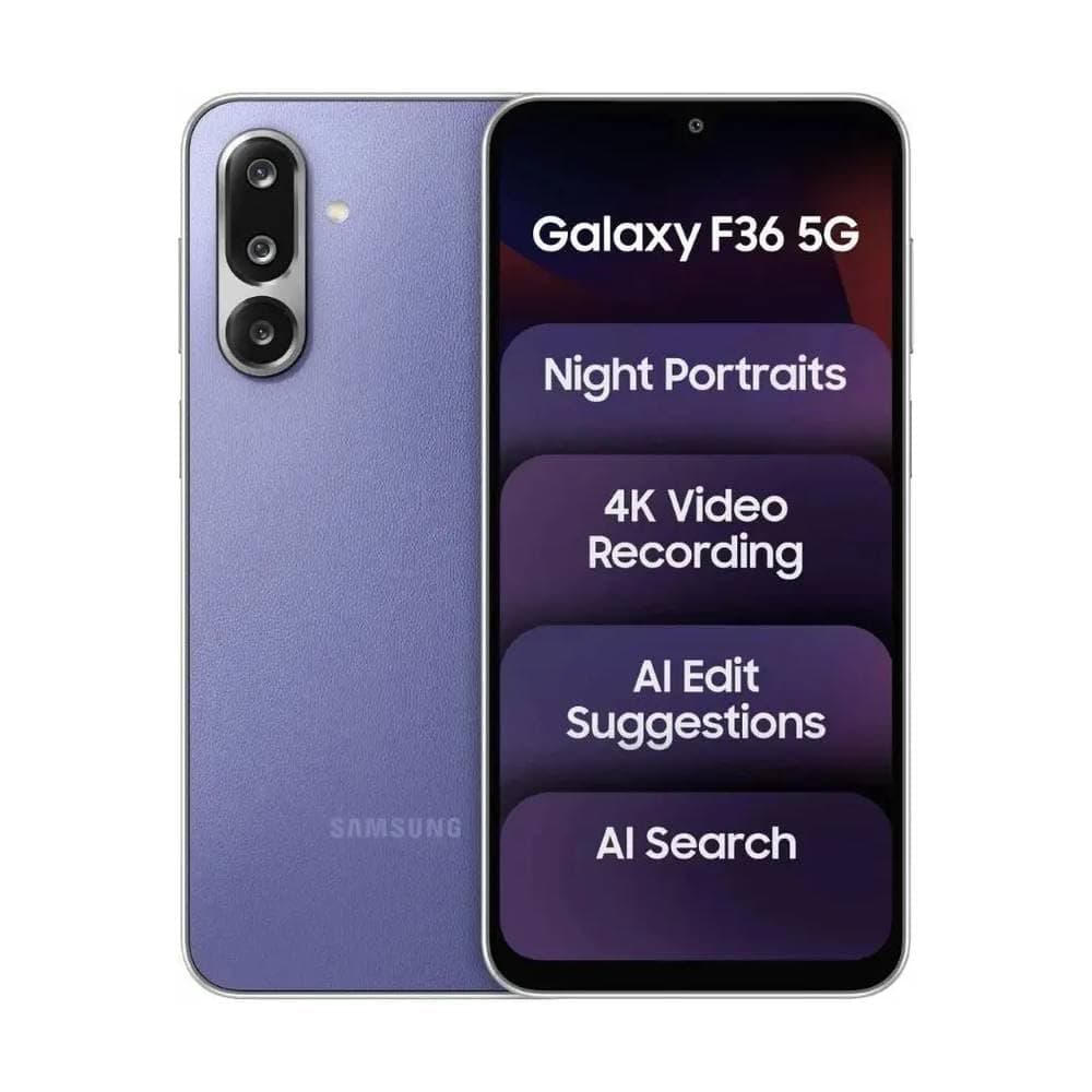 SAMSUNG Galaxy F36 5G (Violet, 128 GB) (6 GB RAM)