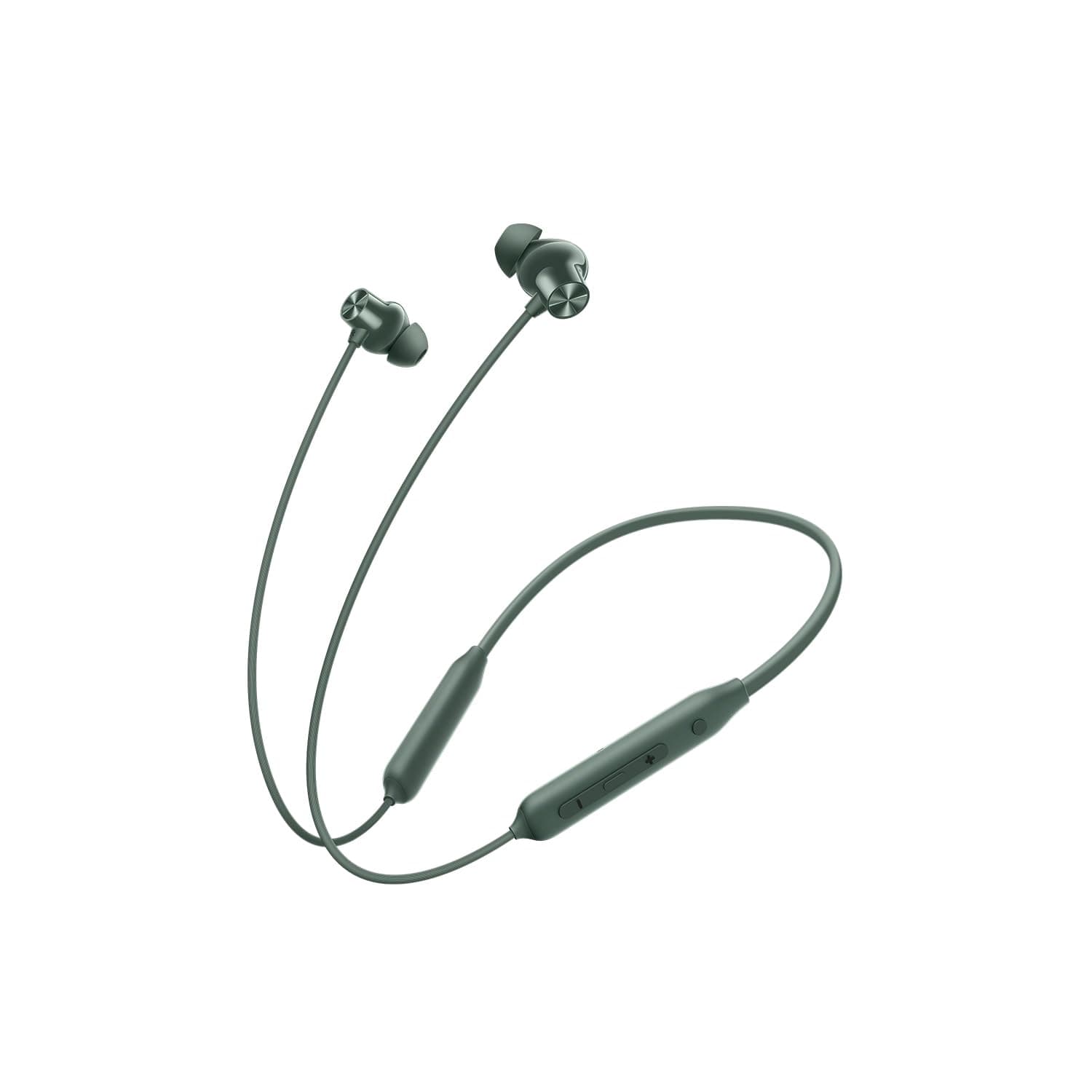 OnePlus Bullets Wireless Z2 ANC Bluetooth in Ear Earphones with Mic, 45dB Hybrid ANC, Bombastic Bass - 12.4 mm Drivers, 10 Mins Charge - 20 Hrs Music, 28 Hrs Battery Life (Grand Green)