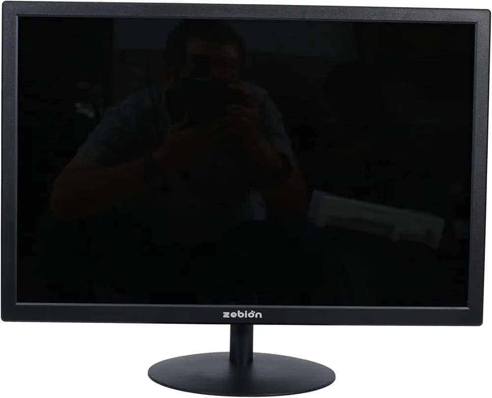 Zebion LED Monitor with 24 Full HD Pro with Supporting HDMI& VGA Input, Glossy Panel, Slim Feature and Wall mountable Monitor with high Feature.