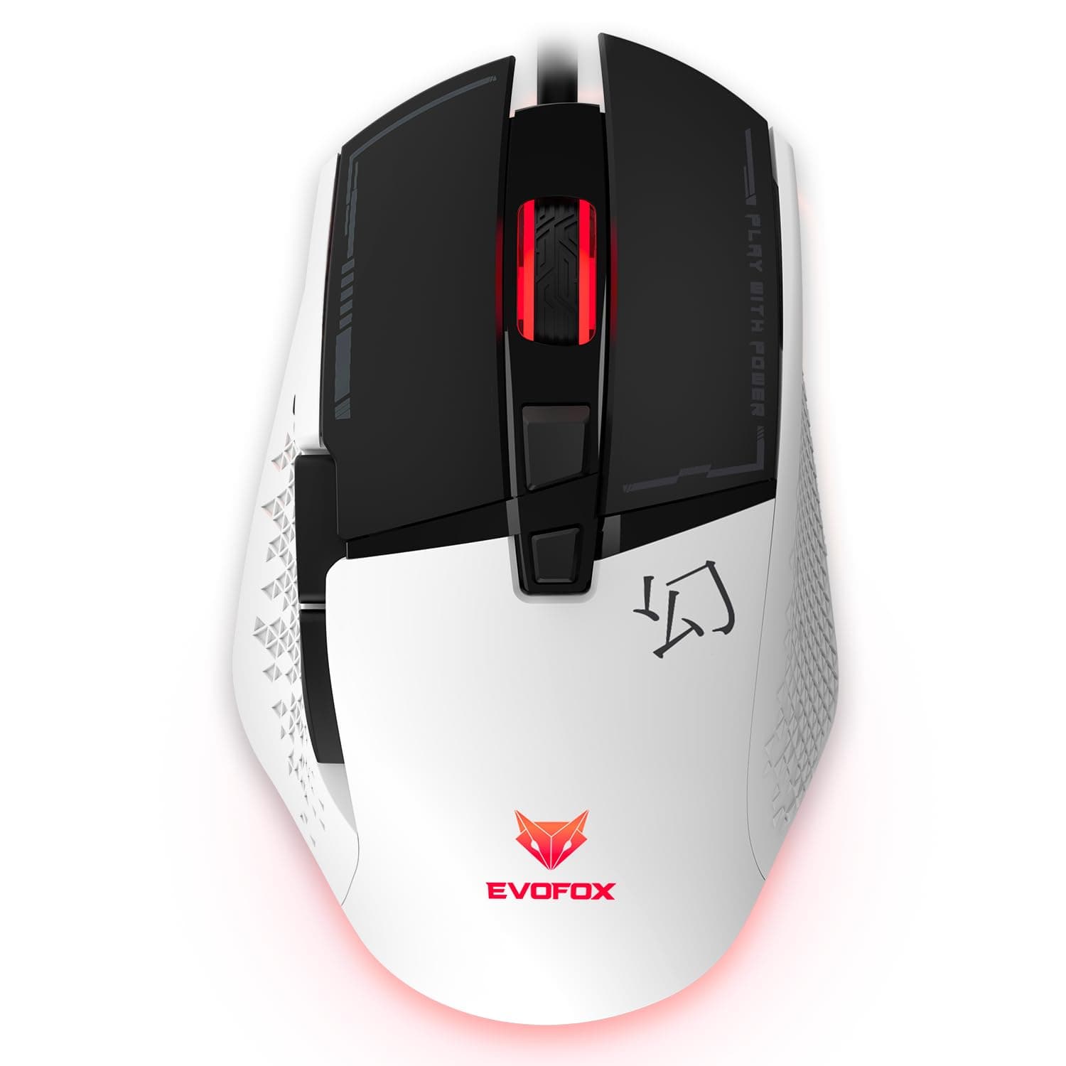 EvoFox Phantom 2 Programmable Gaming Mouse with 1000Hz Polling Rate | Ultra-responsive 7000 FPS | Gaming Grade 12800 DPI | 10 Million clicks | RGB lig...