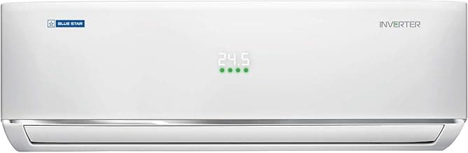Blue Star 1.5 Ton 5 Star Inverter Split AC with Air Purifier (Copper, IC518DATUAP, White)