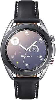 (Refurbished) Samsung Galaxy Watch3, 41mm LTE (Mystic Silver) SM-R855FZSAINS
