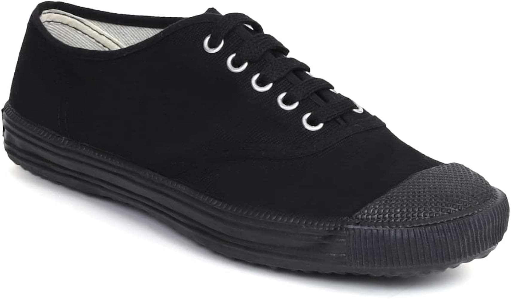 tuff Tennis School Shoe, Formal Shoe for Boys & Girls in Black Color