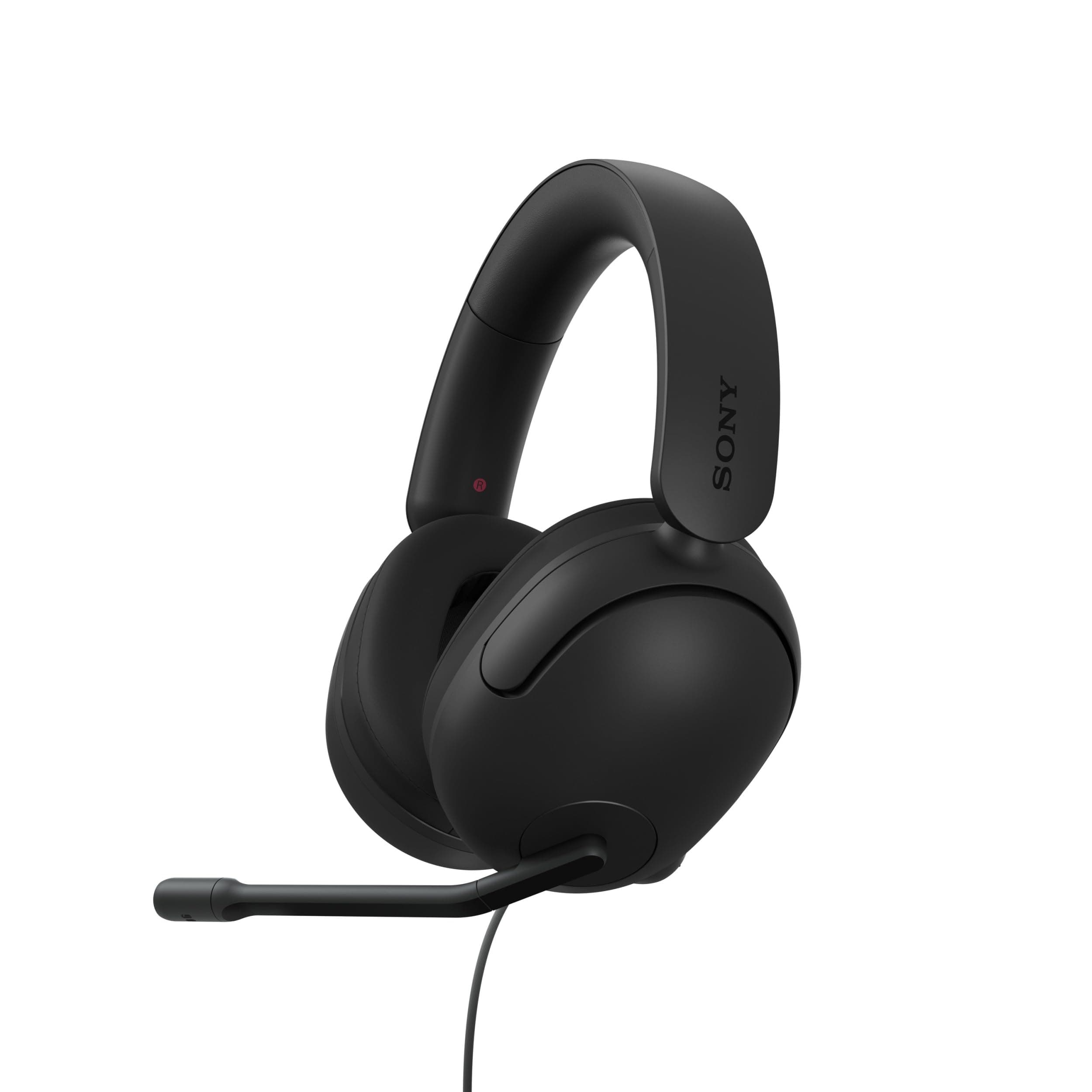 Sony INZONE H3, MDR-G300 Wired Gaming Headset, Over-Ear Headphones with 360 Spatial Sound, USB Wired Over-Ear Professional + USB Connector, flip to Mu...