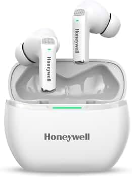 Honeywell Newly Launched Trueno U5100, in-Ear Wireless Hybrid ANC TWS Earbuds, with 33 dB ANC, Low Latency Mode, 6 mics, Bluetooth V5.2, 62 Hours of P...