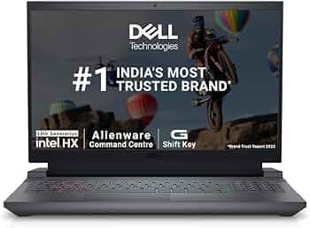 (Refurbished) Dell G15 5530 Gaming Laptop, 13th Gen Intel i5-13450HX/16GB/1TB SSD/NVIDIA RTX 3050, 6 GB GDDR6/15.6" (39.62cm) FHD 120Hz 250 nits/Backl...