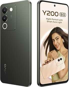 vivo Y200 5G Mobile (Jungle Green, 8GB RAM, 256GB Storage) with No Cost EMI/Additional Exchange Offers