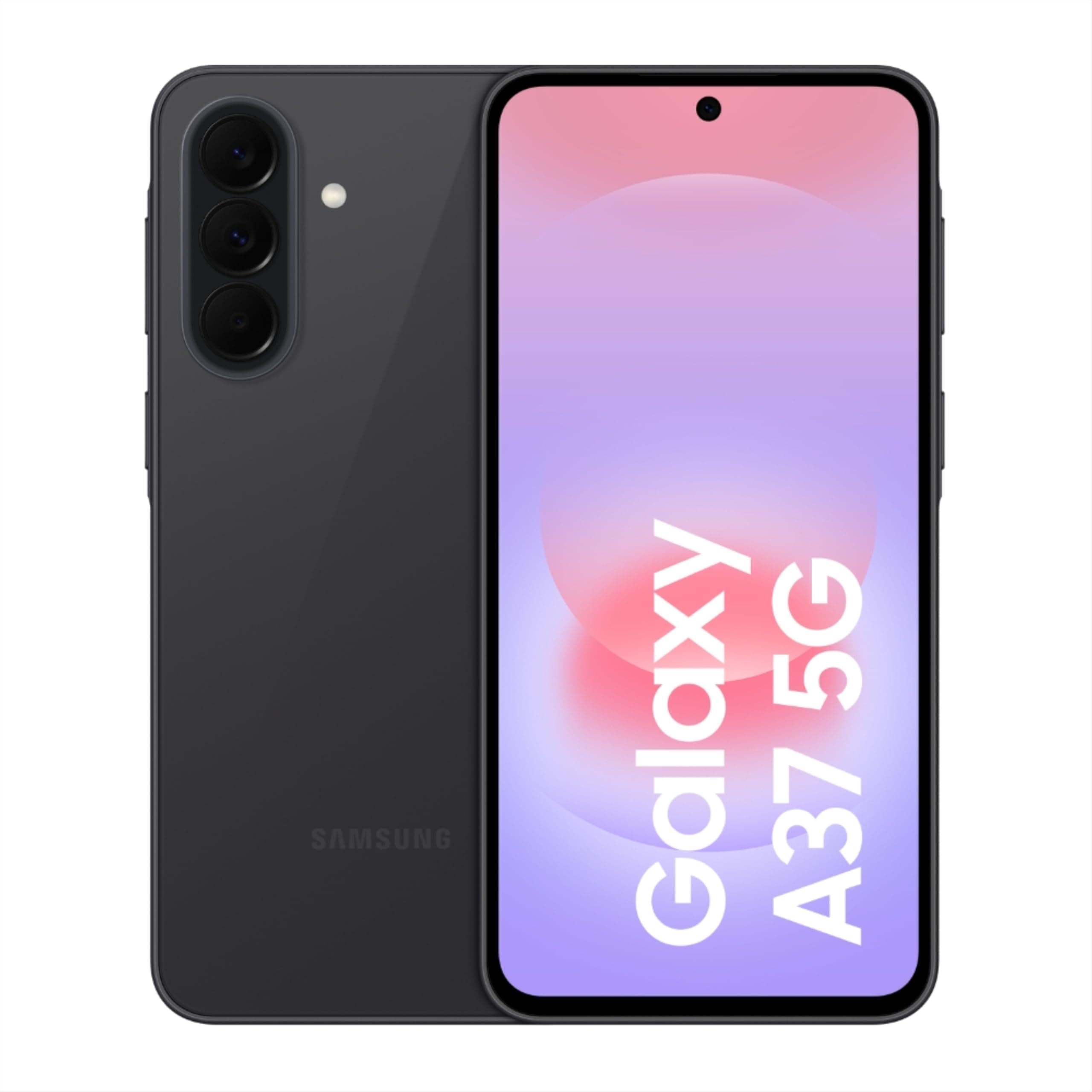 Samsung Galaxy A37 5G (Awesome Charcoal, 8GB RAM, 128GB Storage), Agentic AI, Triple Camera with Nightography Video, 2 Days Battery Life, 6 Gen OS Upg...