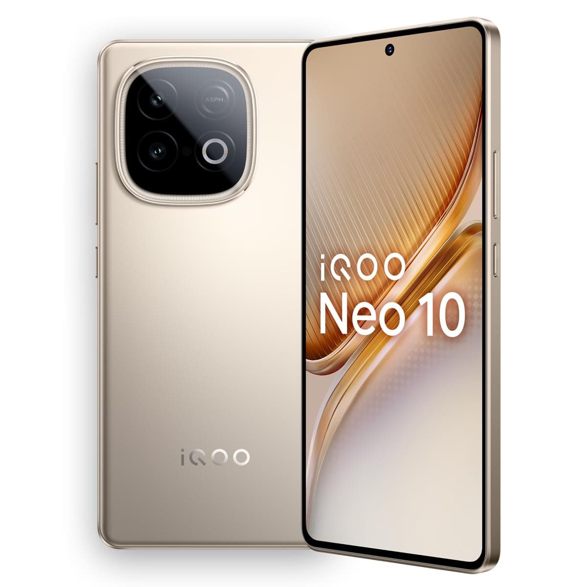 iQOO Neo 10 (Titanium Chrome, 16GB RAM, 512GB Storage) | Snapdragon 8s Gen 4 Processor & SuperComputing Chip Q1 | 7000 mAh Battery | Segments Highest ...