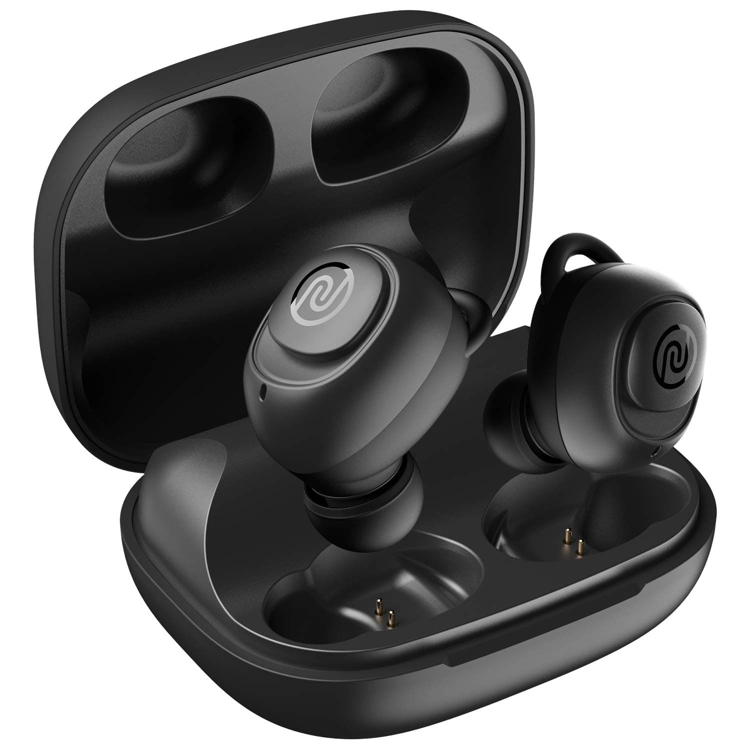 Noise Shots X5 PRO True Wireless Earbuds Powered by Qualcomm aptX with 150 Hours Total Playtime (Charcoal Grey) In-Ear