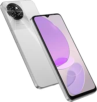 Itel S23 4GB RAM + 128GB ROM, Up to 8GB RAM with Memory Fusion | 50MP AI Dual Rear Camera | 5000mAh Battery with Type-C Charging - Mystery White