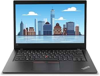 (Refurbished) Lenovo ThinkPad 8th Gen Intel Core i5 Thin & Light HD Laptop (16 GB DDR4 RAM/512 GB SSD/14 (35.6 cm) HD/Windows 11/MS Office/WiFi/Blueto...