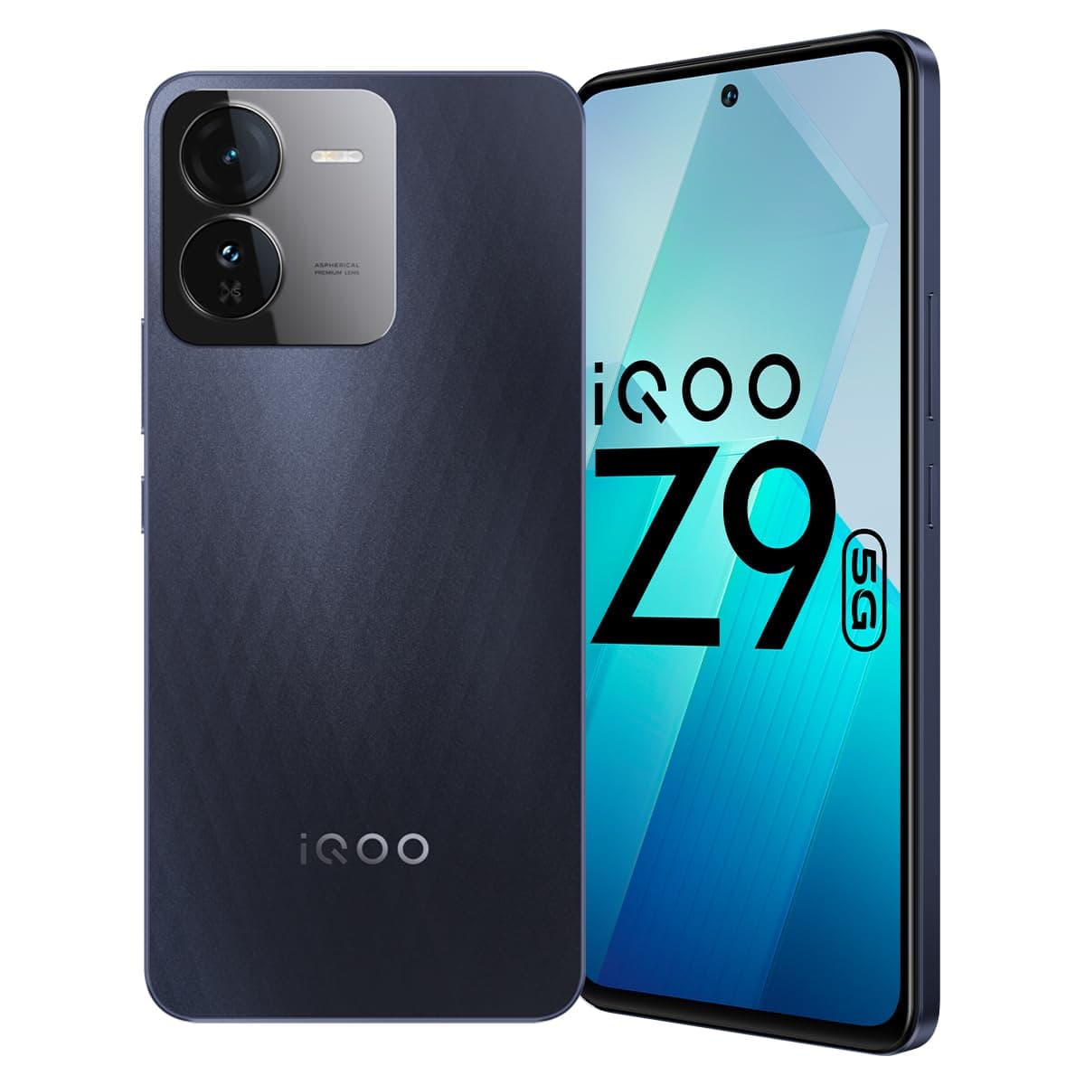 iQOO Z9 5G (Graphene Blue, 8GB RAM, 128GB Storage) | Dimensity 7200 5G Processor | Sony IMX882 OIS Camera | 120Hz AMOLED with 1800 nits Local Peak Bri...
