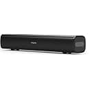 Creative Stage Air 20W Compact Multimedia Under Monitor USB-Powered Soundbar for Computer with Dual-Driver and Passive Radiat