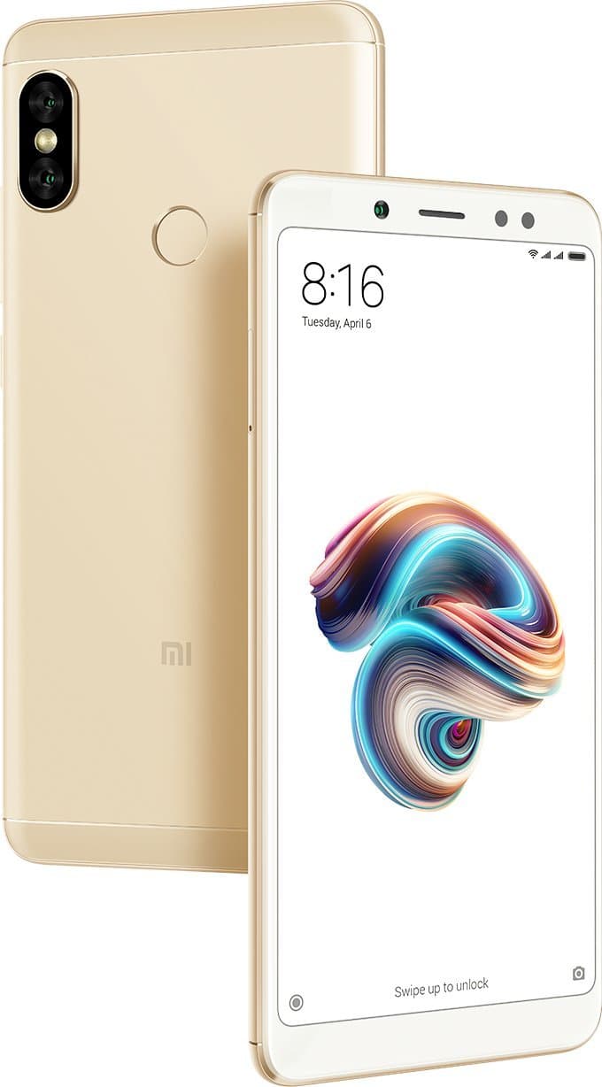 MI Redmi Note 5 Pro (Gold, 4GB RAM, 64GB Storage)