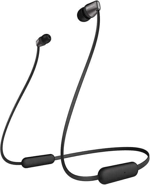 (Renewed) Sony WI-C310 Wireless Headphone with Mic (Black) In-Ear