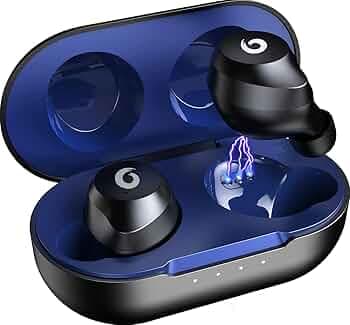 Hikapa X9 Wireless Earbuds Noise Cancelling Bluetooth 5.3 Headphones Waterproof Stereo Earphones in Ear Touch Control with Microphone Headset with Dee...