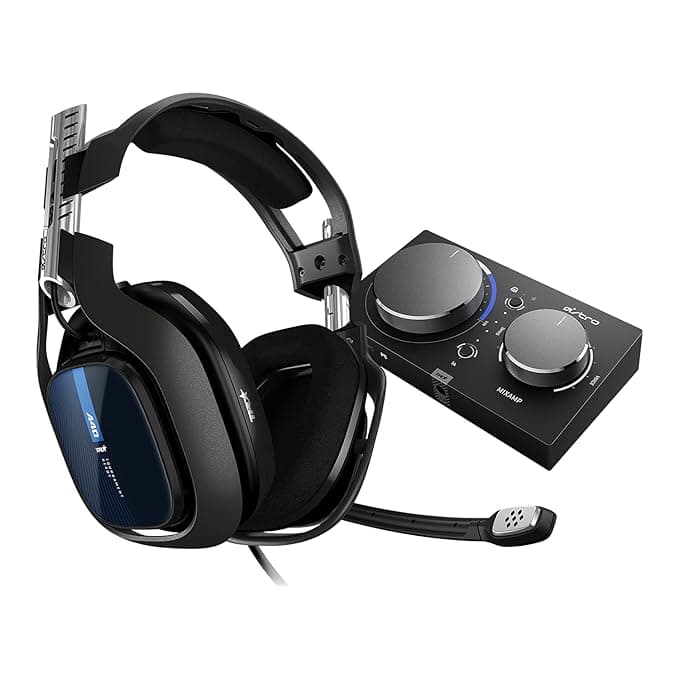 ASTRO Gaming A40 TR Wired Headset + MixAmp Pro TR with Dolby Audio for PS4, PC, Mac Headsets