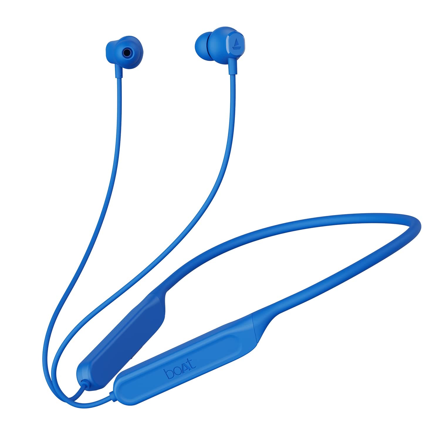 boAt Newly Launched Rockerz 378 Bluetooth Neckband with Spatial Bionic Sound Tuned by THX, Beast™ Mode, ASAP™ Charge, Signature Sound, 25 Hours Playtime & BT v5.1(Electric Blue)