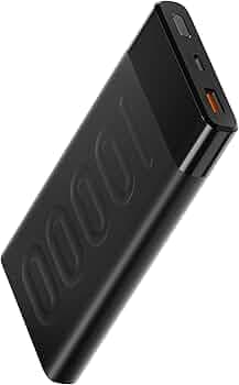 Ambrane 10000mAh Slim & Compact Powerbank, 22.5W Fast Charging, USB & Type C Output, Power Delivery, Quick Charge for iPhone, Android & Other Devices,...