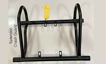 Samarth Deals Bike Safety Leg Guard Crash Guard Engine Frame Black Heavy Duty Performance for - All Splendor Plus Bikes
