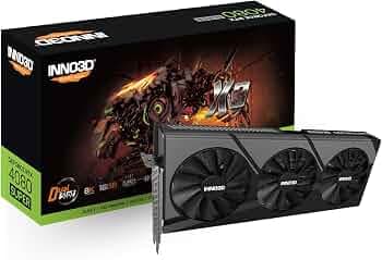 INNO3D NVIDIA GEFORCE RTX 4080 Super X3 16GB GDDR6X 256-bit PCI-E 4.0 X16 Gaming Graphic Card - N408S3-166X-18703552