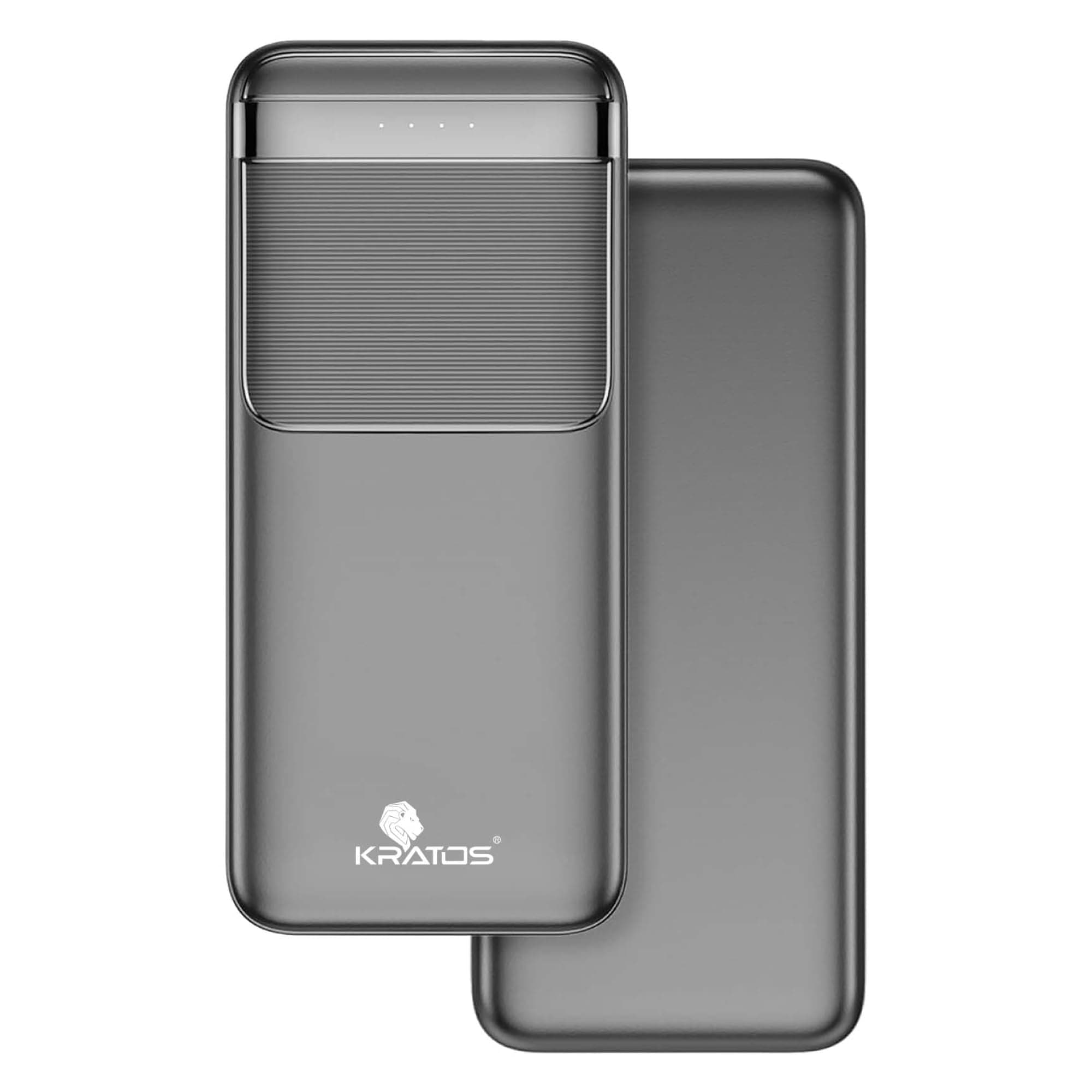 Kratos Legend Champ Power Bank 20000mAH, Fast Charging 22.5W, Triple Output (2 USB & 1 Type C), Power Delivery, Quick Charge Power Bank for iPhone, An...